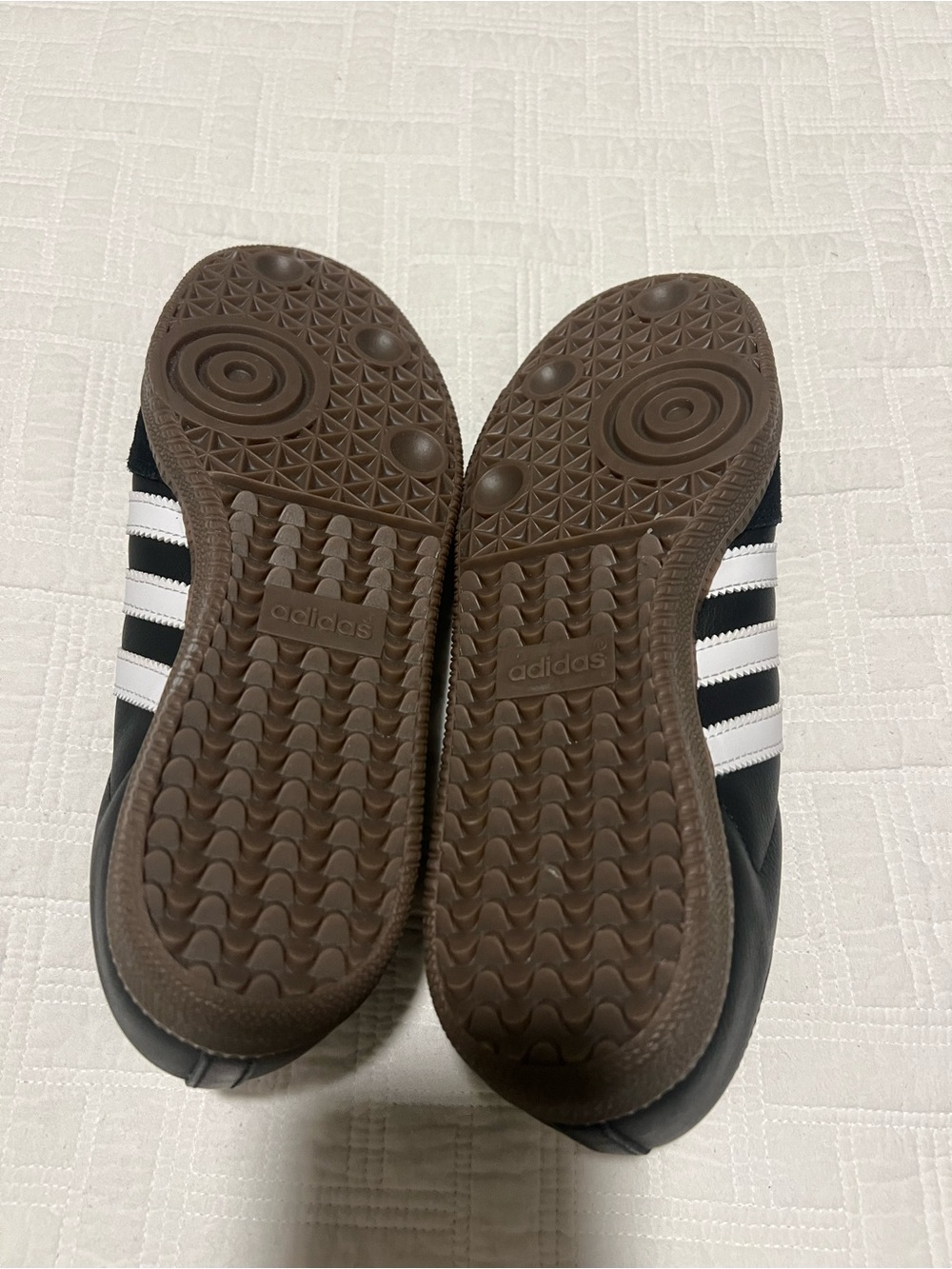 Men’s adidas Samba Low Black with White Stripes - Picture 3 of 5